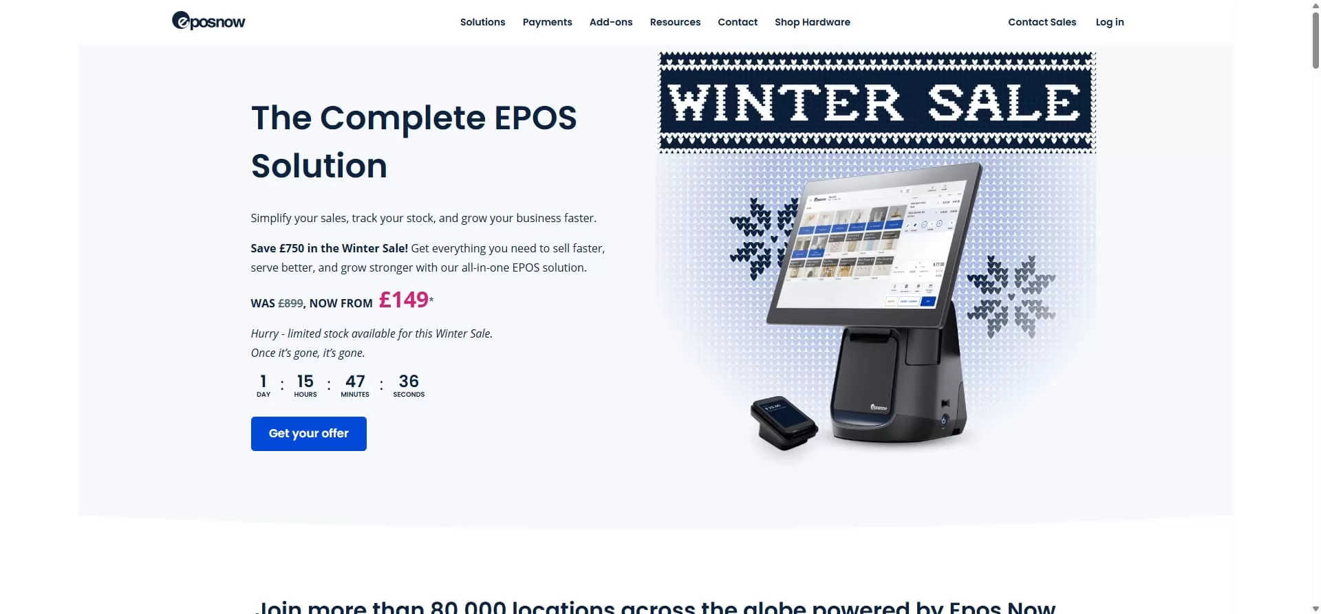 Epos Now All-in-One POS Hardware UK